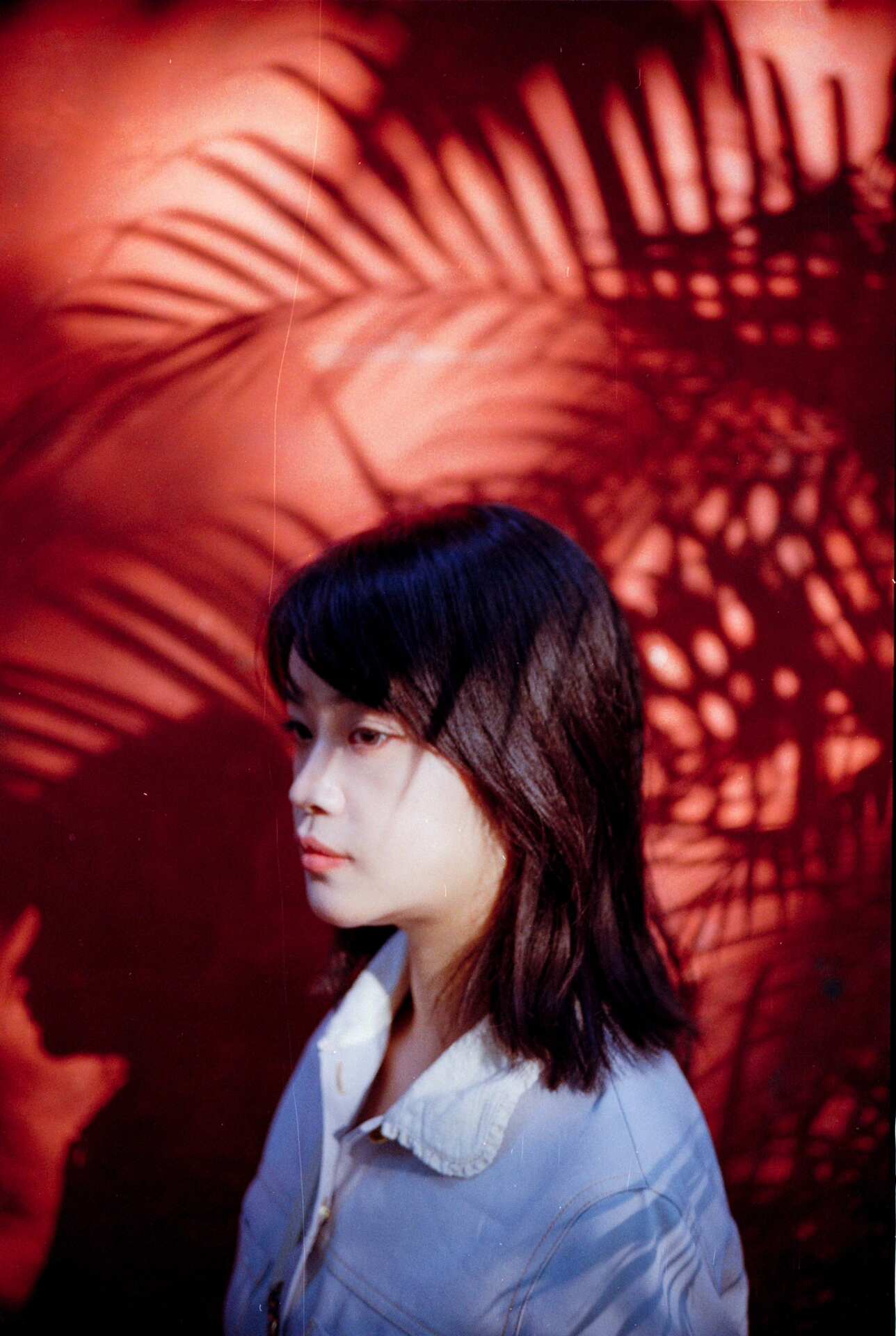 Portrait — atmospheric glow, soft contrast